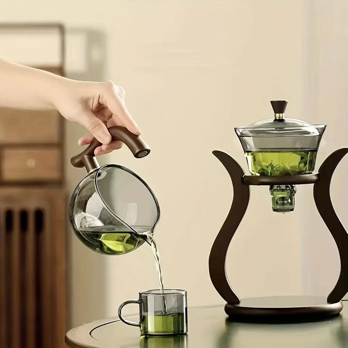 Elegant Glass Teapot Set with Infuser