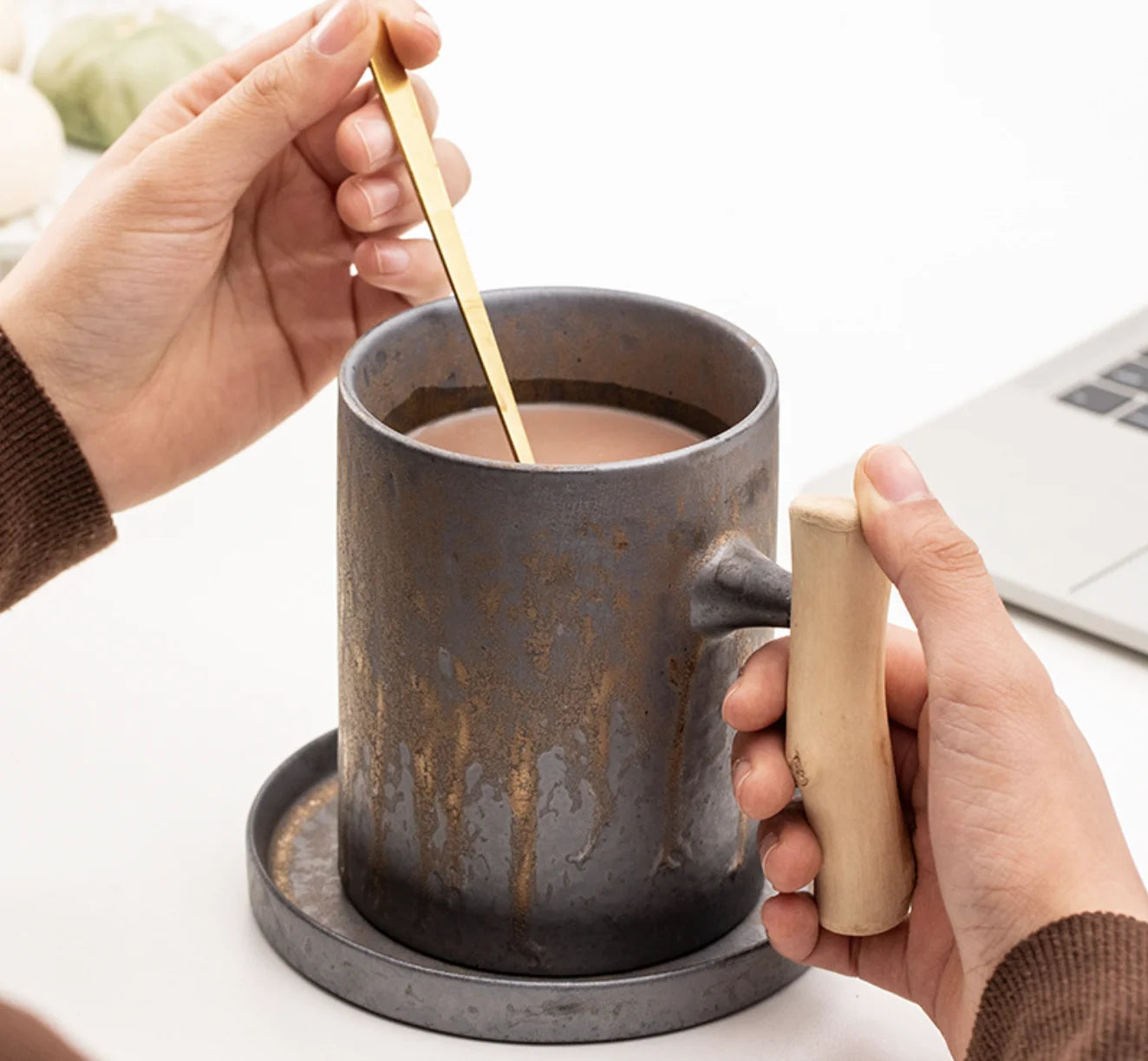 Rustic Japanese Mug - Set option