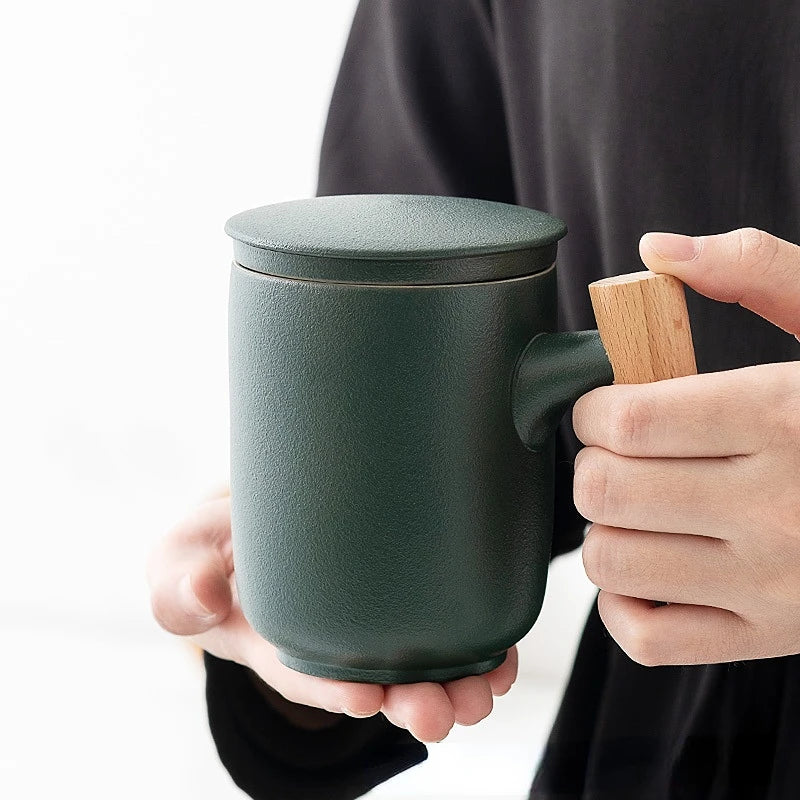 Frosted Infuser Mug