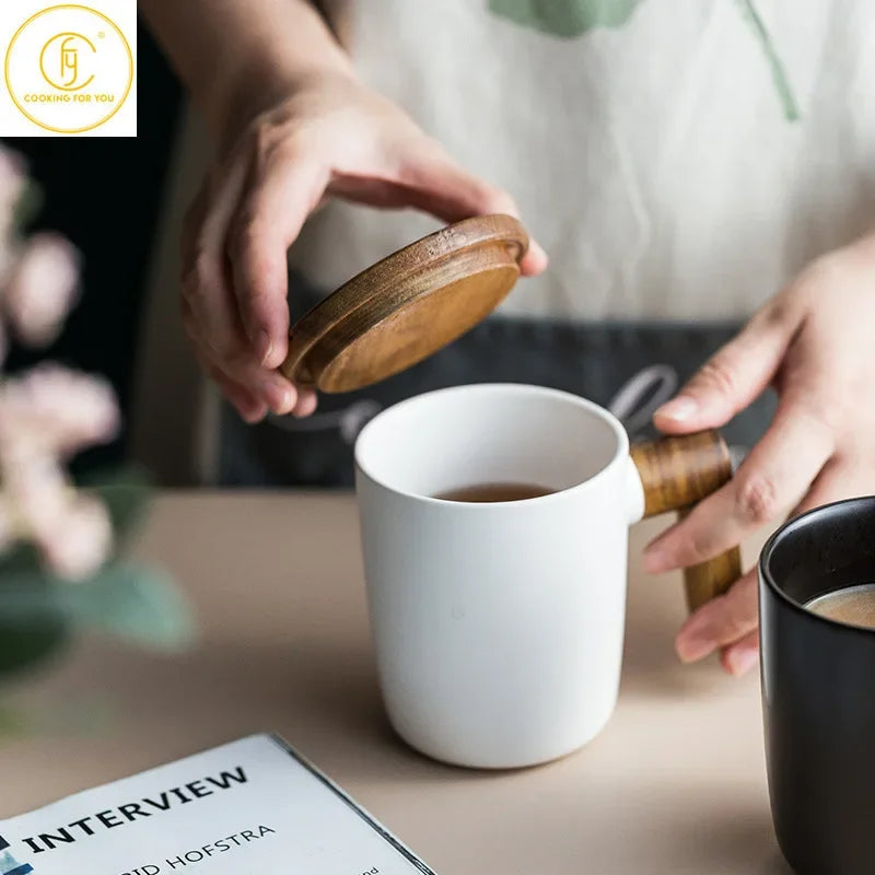 Wooden Mug with Gift Box