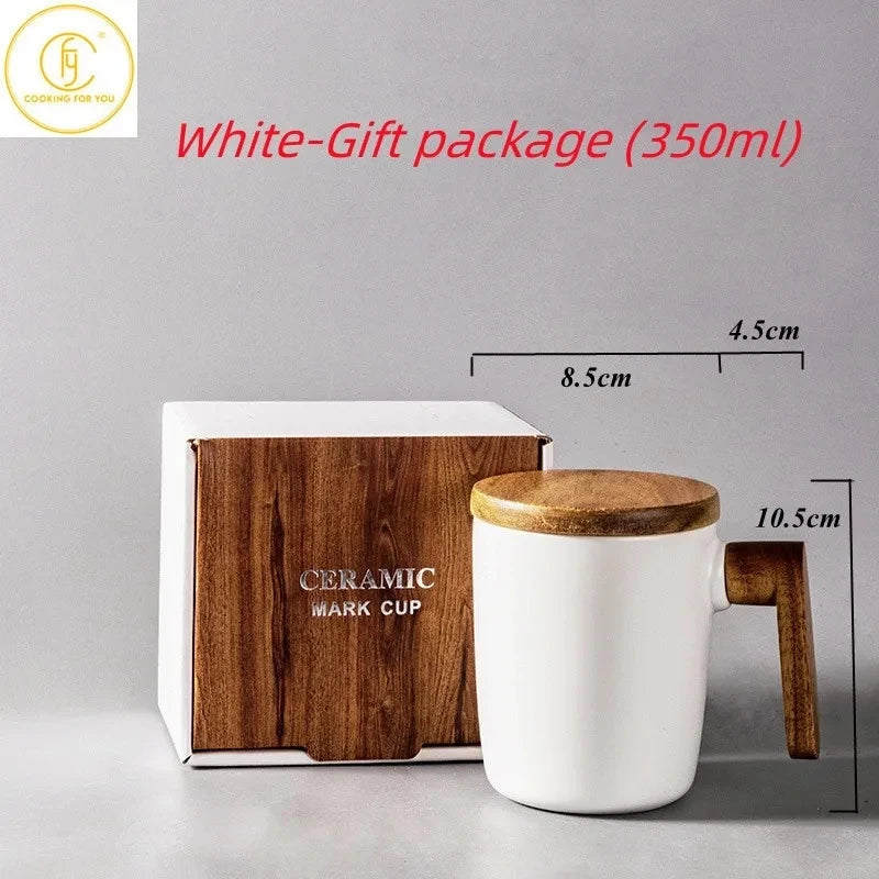 Wooden Mug with Gift Box