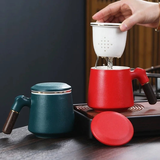 Ceramic Infuser Cup with Gift box