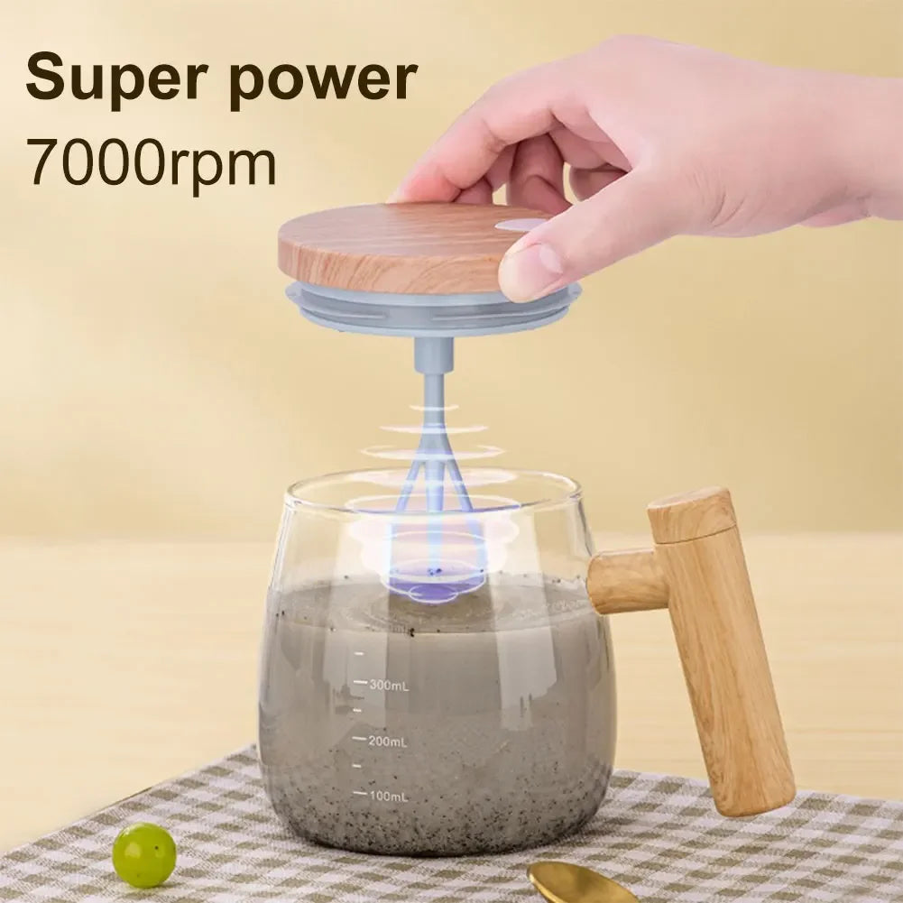 Waterproof Electric Mixing Cup with Lid/Handle/Scale