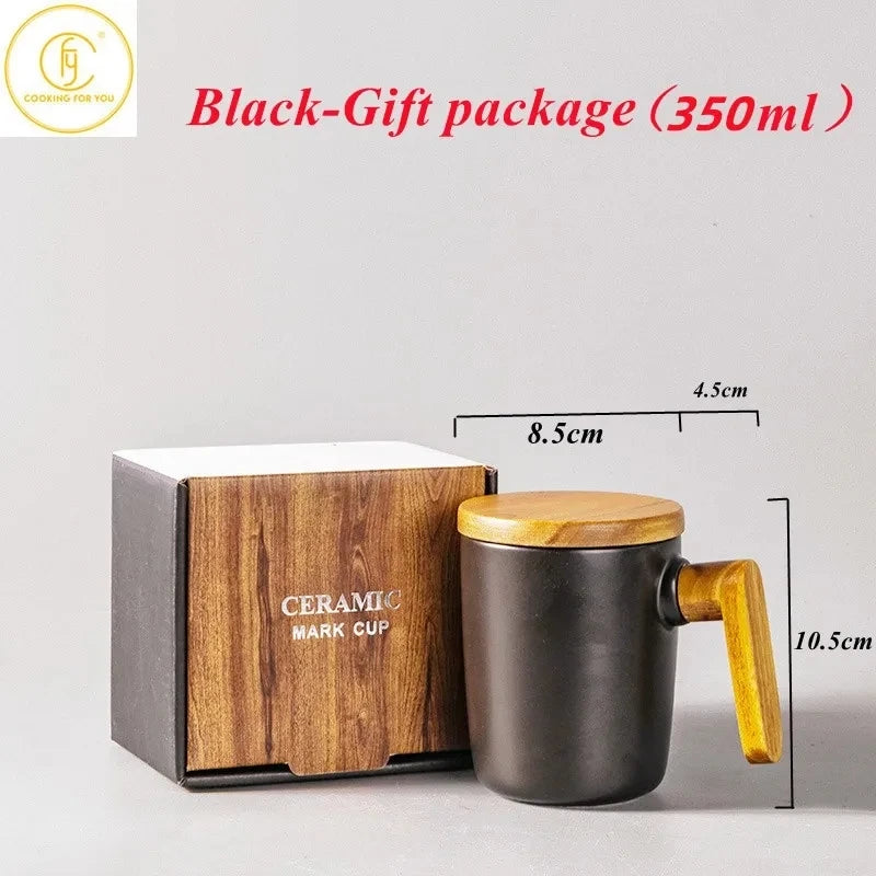 Wooden Mug with Gift Box