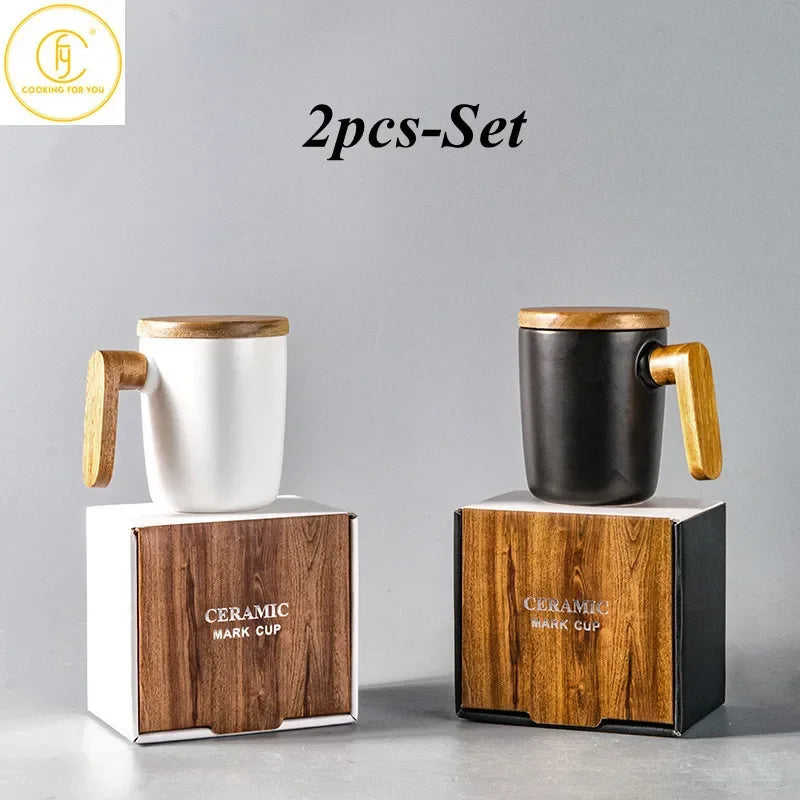 Wooden Mug with Gift Box