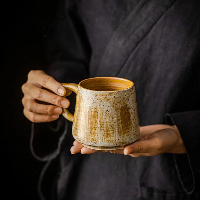 Rustic Handmade Japanese Mug