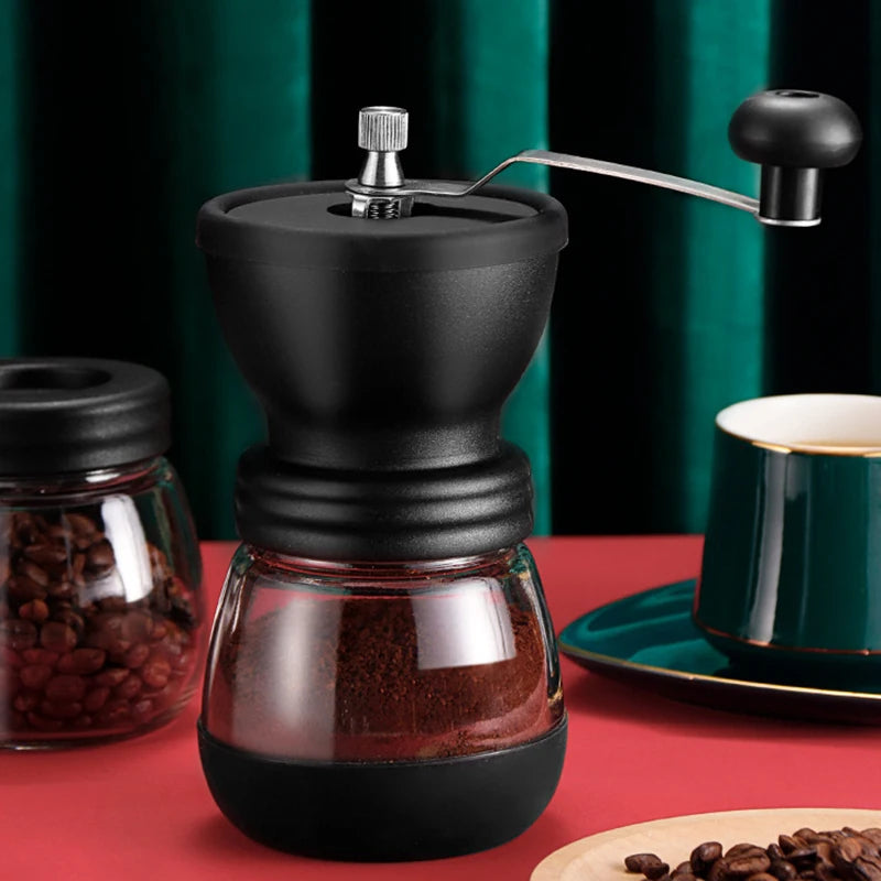 Manual Coffee Grinder with Storage Jar