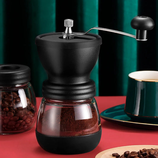 Manual Coffee Grinder with Storage Jar