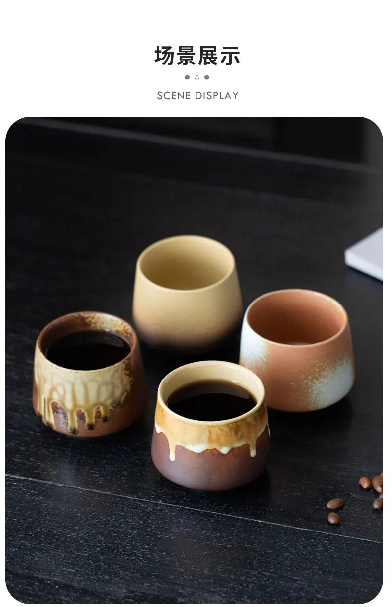 Ceramic Cup Drip Design