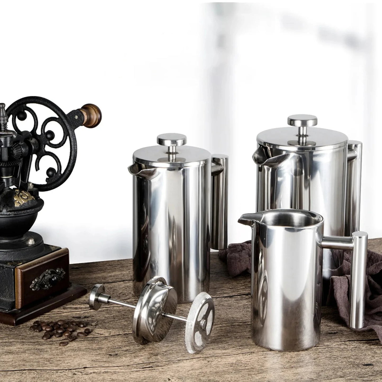 Stainless Steel French Press Coffee Maker